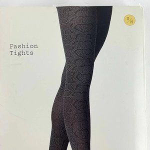 NEW! A New Day Dark Gray/Black Fashion Tights